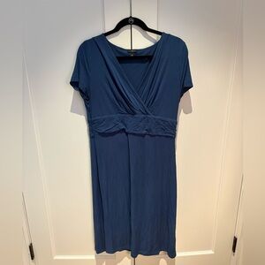 Talbots Deep Blue Midi Dress
